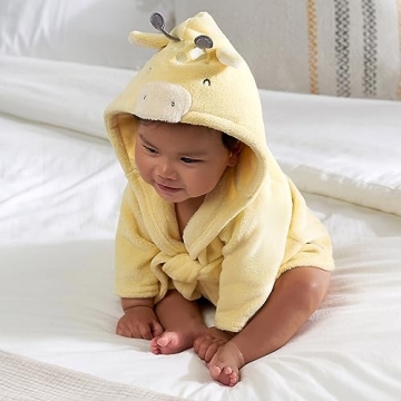 Gerber Baby Hooded Giraffe Bathrobe for Infants