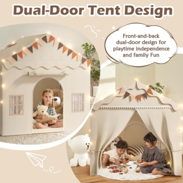 Eagelestone Play Tent - Magical Indoor & Outdoor Playhouse