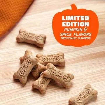 Milk-Bone Pup-kin Spice Biscuit Treats for Dogs