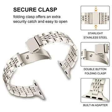 Chic TRUMiRR Band for Apple Watch - Slim & Stylish