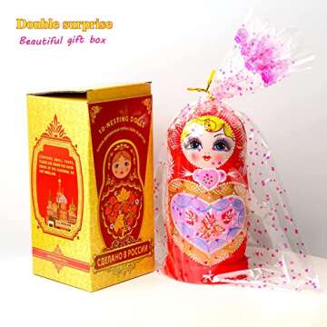 Handmade JoyNest Russian Nesting Dolls for Kids and Collectors