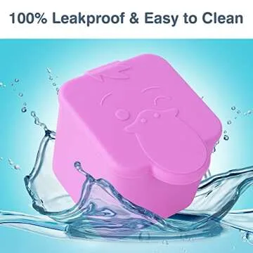 Homotte Leakproof Dips Containers for Bento Lunch Box