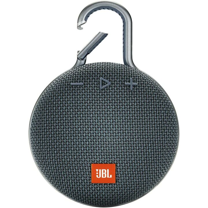 JBL Clip 3 Blue Waterproof Speaker - Compact Sound