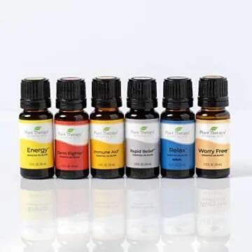 Top 6 Essential Oil Blends Set 100% Pure Therapeutic Aromatherapy