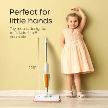 Quiggly Toy Spray Mop for Kids - Fun and Educational Cleaning Tool