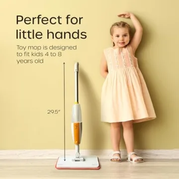 Quiggly Toy Spray Mop for Kids - Fun and Educational Cleaning Tool