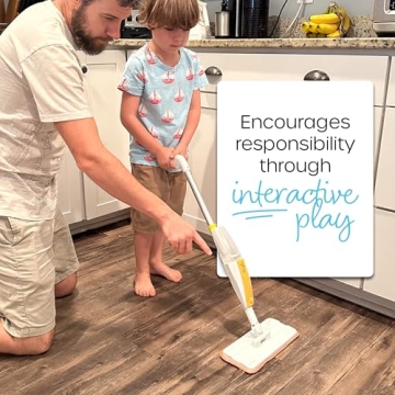 Quiggly Toy Spray Mop for Kids - Fun and Educational Cleaning Tool