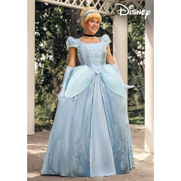Disney Premium Cinderella Dress for Women - Cosplay Outfit Small