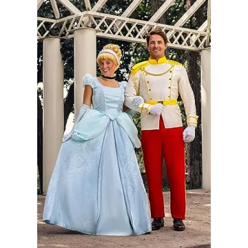 Disney Premium Cinderella Dress for Women - Cosplay Outfit Small