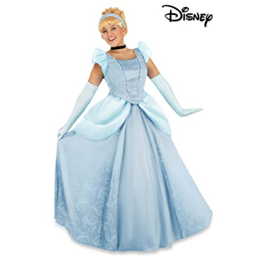 Disney Premium Cinderella Dress for Women - Cosplay Outfit Small