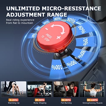 WENOKER Exercise Bike for Home Use, Quiet Cycling