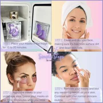 Simply4Me Under Eye Masks for Puffiness & Dark Circles