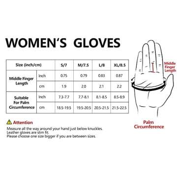 FIORETTO Womens Fingerless Leather Gloves Unlined Sheepskin Genuine Leather Half Finger Driving Gloves Black-Blue Medium