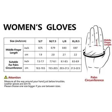 FIORETTO Womens Fingerless Leather Gloves Unlined Sheepskin Genuine Leather Half Finger Driving Gloves Black-Blue Medium