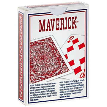 Maverick Standard Index Playing Cards for Fun Games