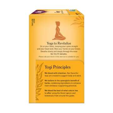 Yogi Tea Ginger: USDA Organic Herbal Blend for Wellness