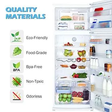 MooiFun Non-Adhesive Drawer Liners for Organized Kitchen