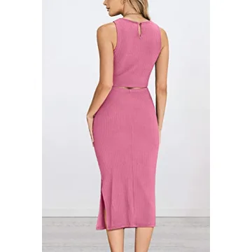 Chic PRETTYGARDEN Women's Summer Tank and Skirt Set