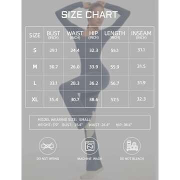 Wenlia Women's Sporty Flare Jumpsuit for Yoga & Casual Wear