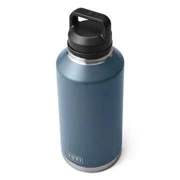 YETI Rambler 64 oz Bottle, Vacuum Insulated, Stainless Steel with Chug Cap, Nordic Blue