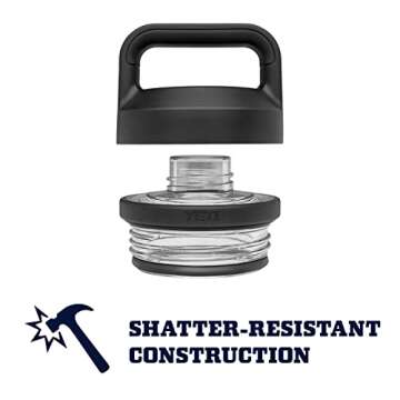 YETI Rambler 64 oz Bottle, Vacuum Insulated, Stainless Steel with Chug Cap, Nordic Blue