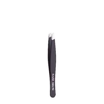 Babe Original Pro Tweezers, Stainless Steel Slanted Tip Tweezers for Smooth Brows, Brow and Hair removal
