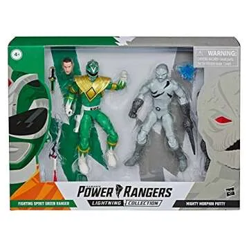 Power Rangers Lightning Green Ranger vs. Putty Patrol 6" Fig Standard