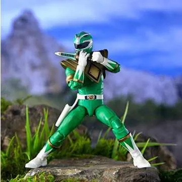 Power Rangers Green Ranger vs. Putty Patrol Figures - Legacy Collection