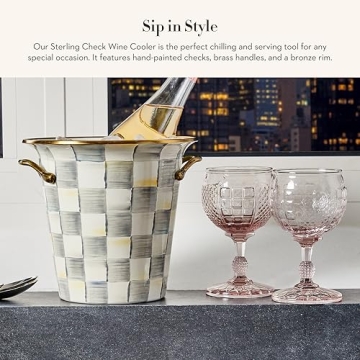 Elegant MacKenzie-Childs Wine Cooler for Every Occasion