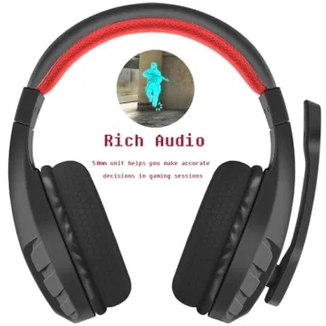 NUBWO U3 Gaming Headset - Versatile Audio for Gamers