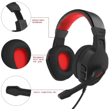 NUBWO U3 Gaming Headset - Versatile Audio for Gamers