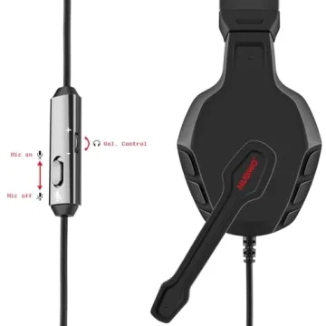 NUBWO U3 Gaming Headset - Versatile Audio for Gamers