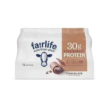 Nutrition Plan High Protein Chocolate 30g Shake,Gelatin Free,11.5fl.oz,(12 Pack) - PACK OF 1