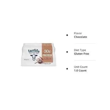 Nutrition Plan High Protein Chocolate 30g Shake,Gelatin Free,11.5fl.oz,(12 Pack) - PACK OF 1