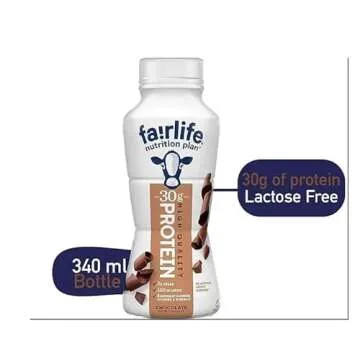 Nutrition Plan High Protein Chocolate 30g Shake,Gelatin Free,11.5fl.oz,(12 Pack) - PACK OF 1