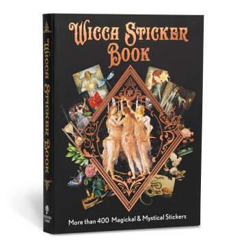 Wicca Sticker Book with Over 400 Magical & Mystical Stickers