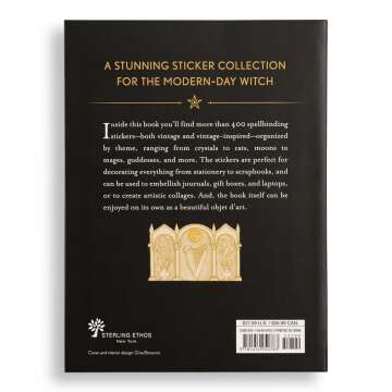 Wicca Sticker Book: 400+ Magical Stickers for Crafts