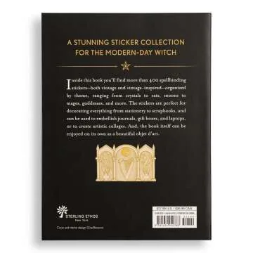 Wicca Sticker Book: 400+ Magical Stickers for Crafts