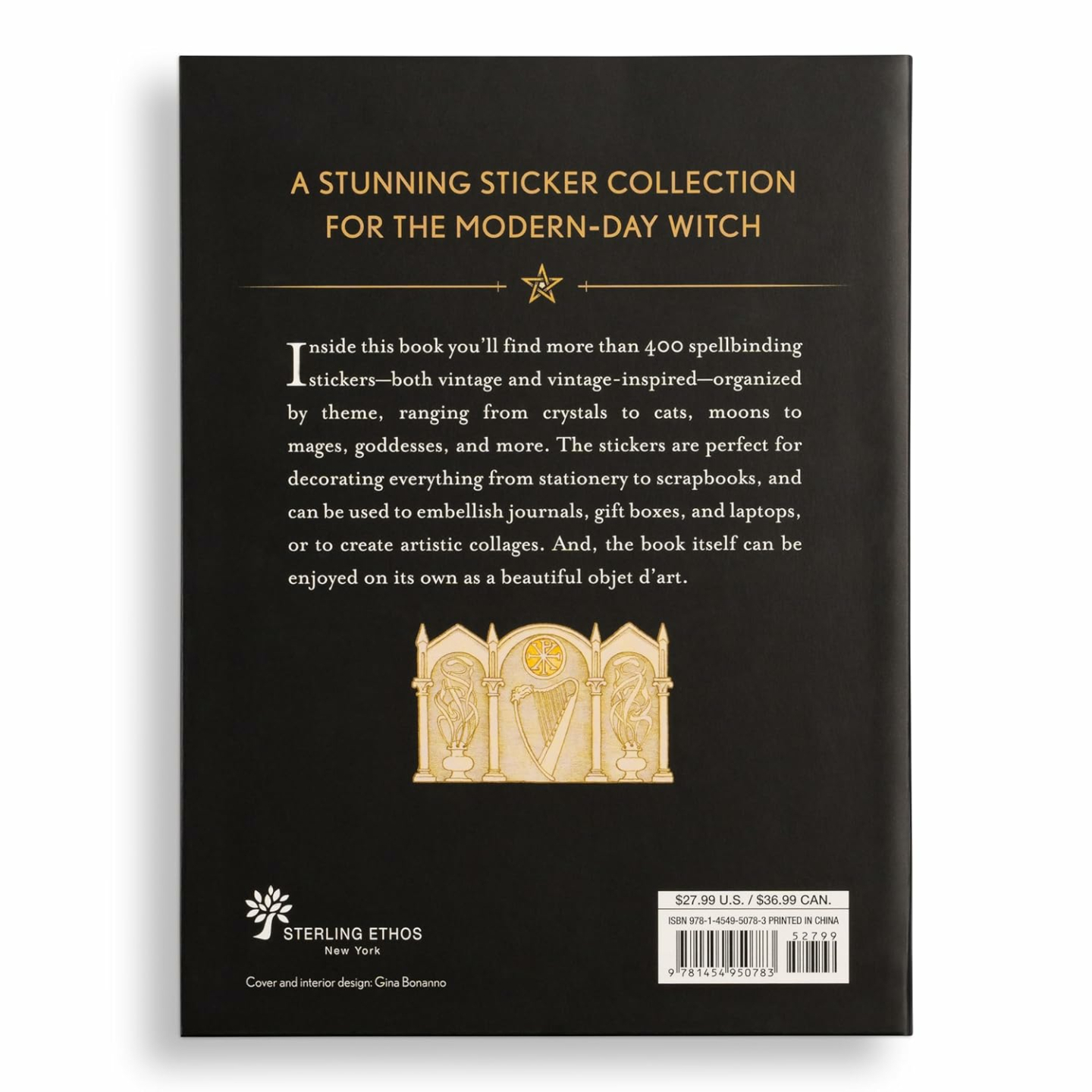 Wicca Sticker Book: 400+ Magical Stickers for Crafts