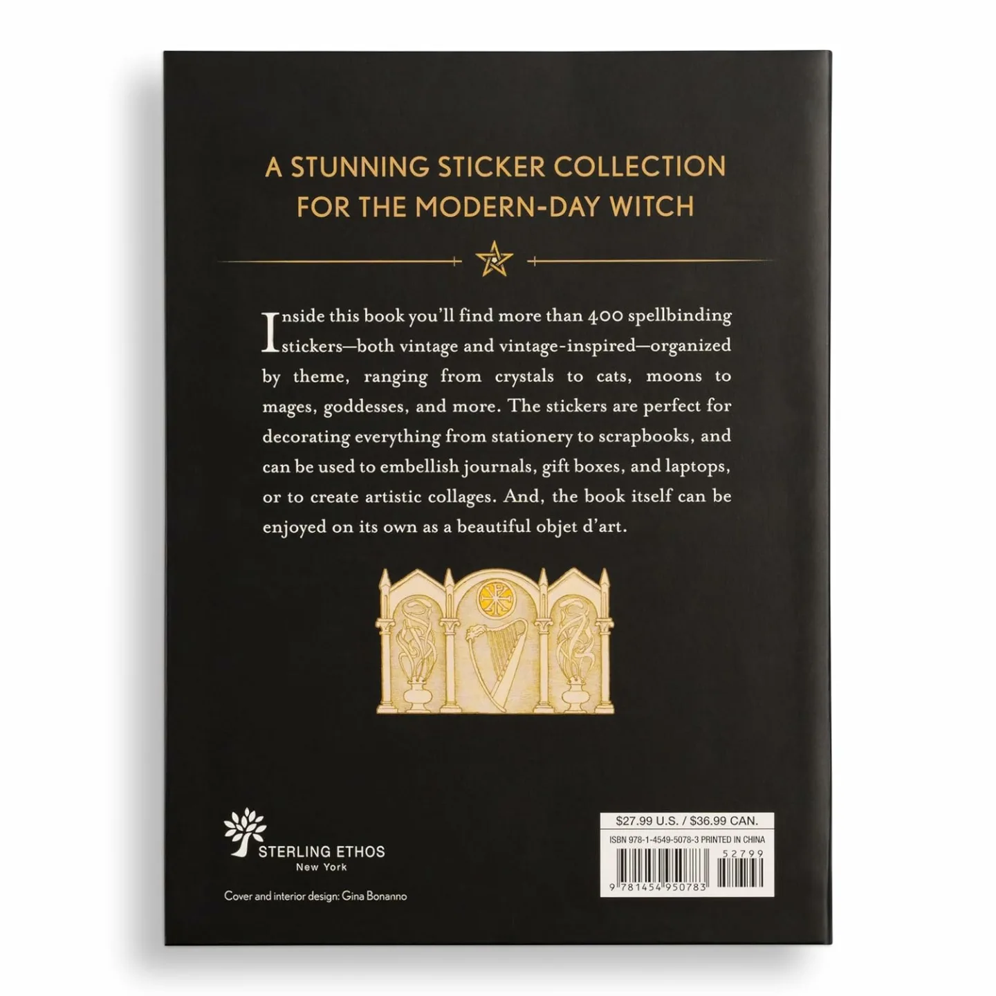 Wicca Sticker Book: 400+ Magical Stickers for Crafts