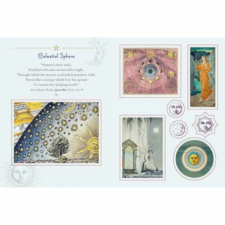 Wicca Sticker Book: 400+ Magical Stickers for Crafts