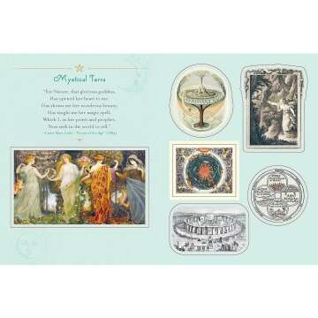 Wicca Sticker Book: 400+ Magical Stickers for Crafts