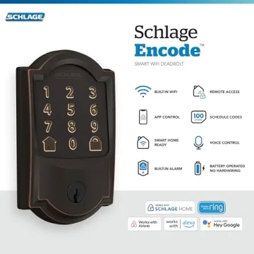 Schlage Encode WiFi Deadbolt for Enhanced Home Security