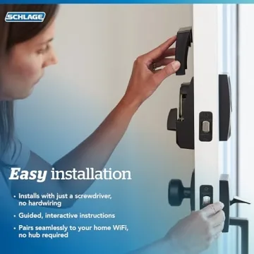 Schlage Encode WiFi Deadbolt for Enhanced Home Security