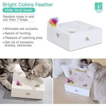 Migipaws Interactive Cat Toy for Endless Indoor Fun