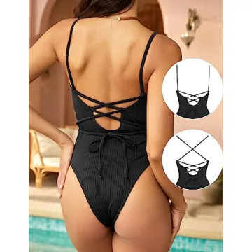 ZAFUL Women's Stylish Tummy Control Swimsuit