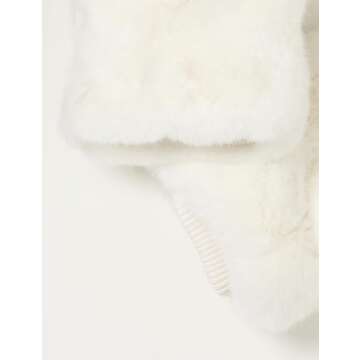 The Drop Women's Aspen Faux Fur Mittens - Warm, Stylish, and Fun