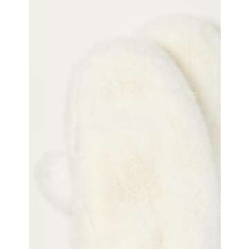The Drop Women's Aspen Faux Fur Mittens - Cozy Style