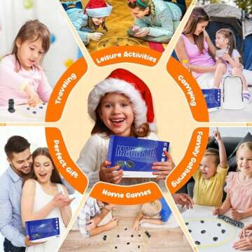 2024 Portable Magnetic Chess Game Set for All Ages