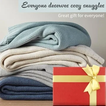 INK+IVY Bree Knit Throw Blanket - Cozy and Stylish Gift